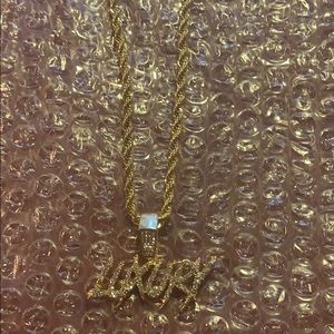 Gold rope men’s chain